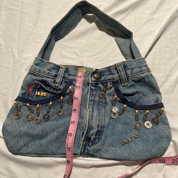 handmade denim bag - Picture 6 of 6